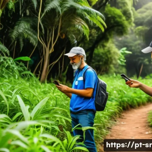 시민과학 프로젝트의 과학적 기초 - A diverse group of enthusiastic citizen scientists participating in an urban biodiversity monitoring...